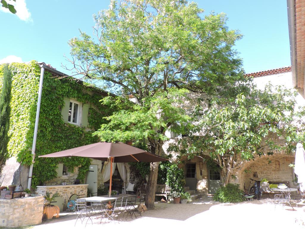 La Flor Azul Bed and Breakfast Grospierres Buitenkant foto