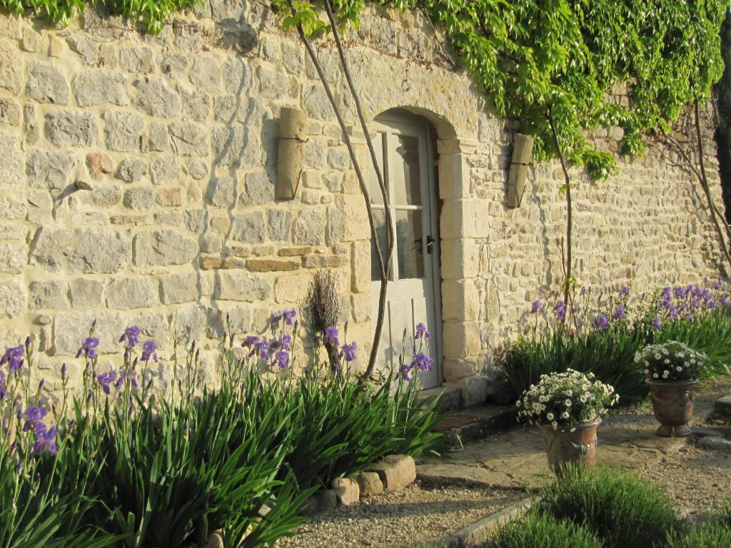 La Flor Azul Bed and Breakfast Grospierres Buitenkant foto