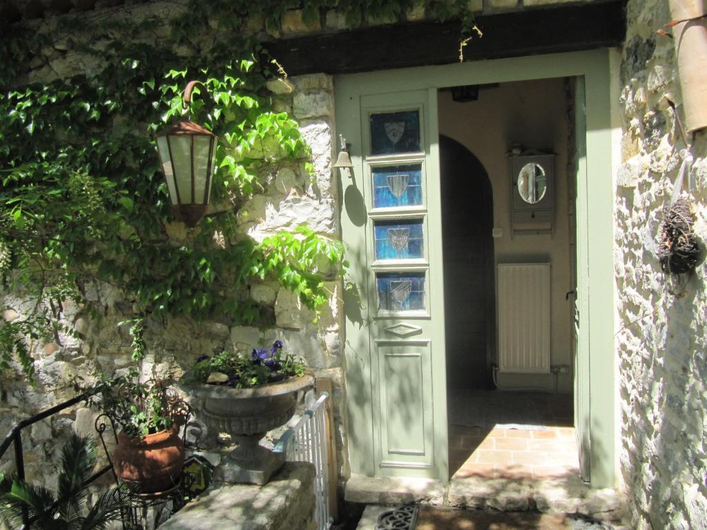 La Flor Azul Bed and Breakfast Grospierres Kamer foto